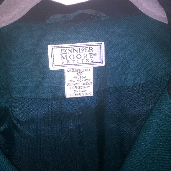 NEW Vtg Jennifer Moore Blazer/Skirt Set - Picture 3 of 15